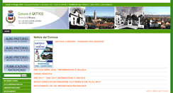 Desktop Screenshot of comune.gattico.no.it
